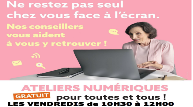 FRANCE SERVICES : ATELIERS NUMÉRIQUES